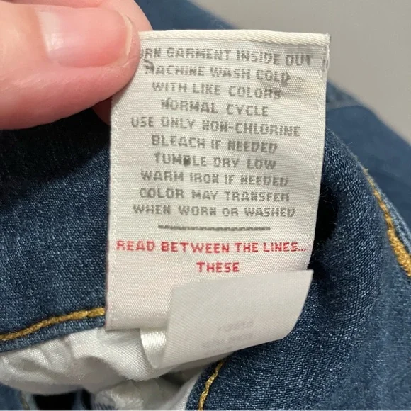 Torrid First at Fit Women's Blue Jegging Crop Jeans, Size 24 - Picture 10 of 12